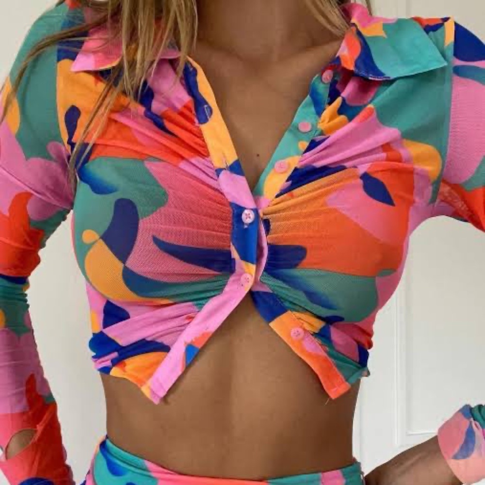 Tiger Mist - Florence Top - Abstract